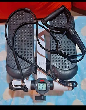 Mini Stepper With Resistance Bands