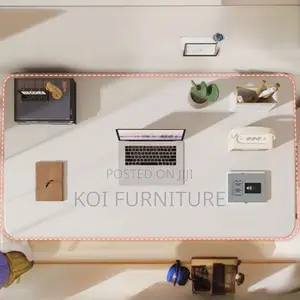 Office Desk : White Adjustable Manual Office Table 1200mm