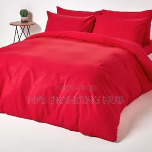 6pcs Pure Cotton Plain Duvet Covers Size 7/8 :