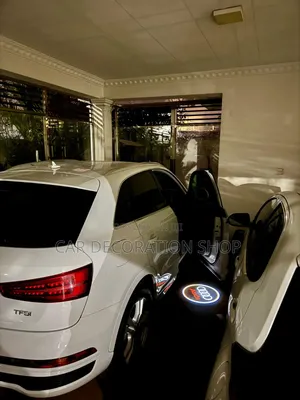 2pc Audi Door Led Logo Shadow Light
