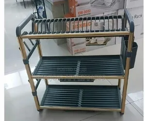 3 Tier Dish Drying Rack for Kitchen Counter.