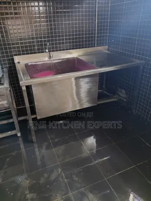Large Single Sink.