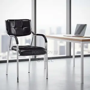 Office Chair: Mid-Back Ergonomic Computer Chair