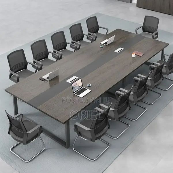Conference Tables : 2.4 Meter Rectangular Office Conference Table