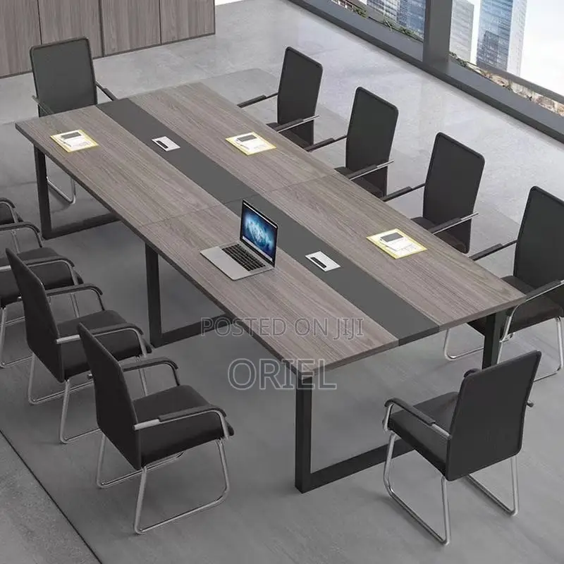 Conference Tables : 2.4 Meter Rectangular Office Conference Table