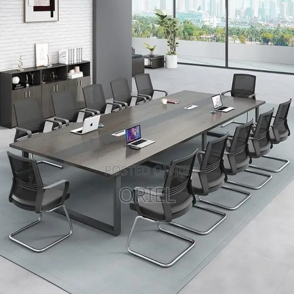 Conference Tables : 2.4 Meter Rectangular Office Conference Table