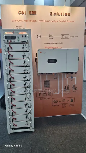 50kw 3phase Solar High Voltage Green Energy Off-Grid System