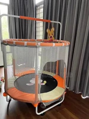 5ft Trampoline for Kids With Safety Enclosure G.L.K