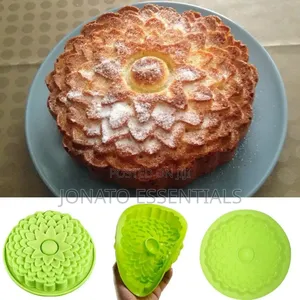Sunflower Silicone Cake Mould - 3d Lotus Flower Baking Pan