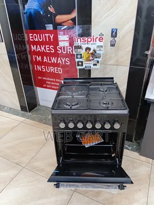 Mika 58×58cm 3 Gas + 1 Electric Cooker