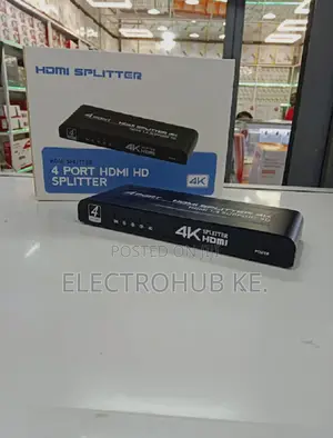 4-Way Hdmi Splitter - Connect One Screen to Four Displays 1080p