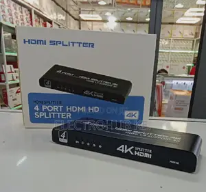 Smart Hdmi Distributor 4port - Share One Signal to 4 Screens Easily