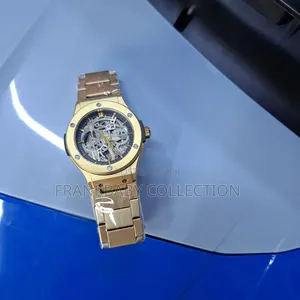 Original Hublot Skeleton Mens Watch