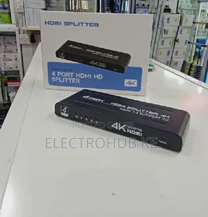 Mult- Creen Hdmi Slpitter 4 Outputs - Plug Play Hd Solution