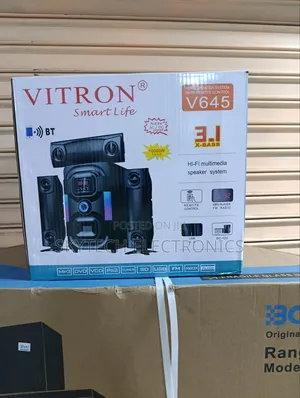 Vitron Home Theater System With Remote Control 3.1ch V645