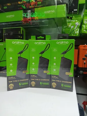 Oraimo Powerflow L1 15w Type C Charging,10000mah Power Bank