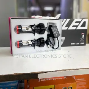 Y7 H4 Mini Projector Led Bulbs – Super Bright Automotive Headlights