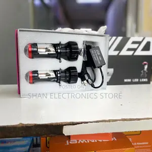 Y7 H4 Led Mini Projector Bulbs – Wide Angle Road Illumination Lights