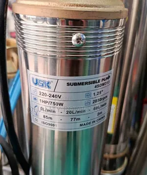 0.5hp Usk Deep Well Submersible Water Pump