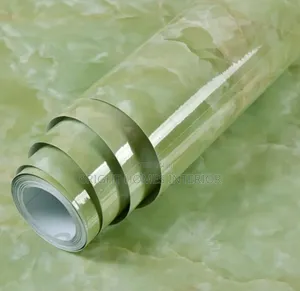 Green Marble Self Adhesive Contact Paper