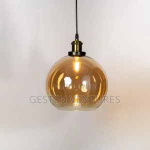 Vintage Glass Pendant Light Kj7