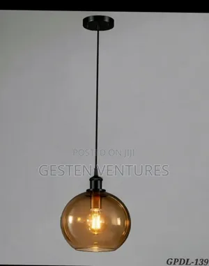 Vintage Glass Pendant Light Kj7