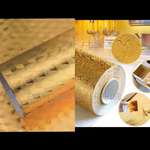 Gold Aluminium Foil /Kitchen Table Top Liner