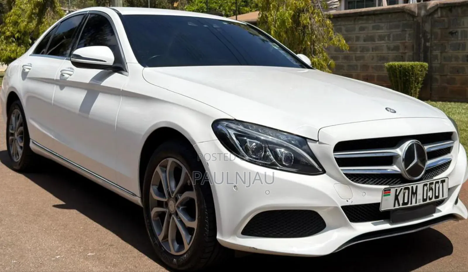 Mercedes-Benz C200 2016 White