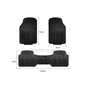 A Rubber Floor Mat 3 PCS