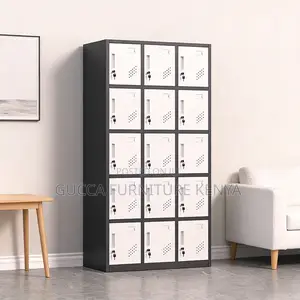 15 Compartment Steel Storage Gym Locker Cabinet