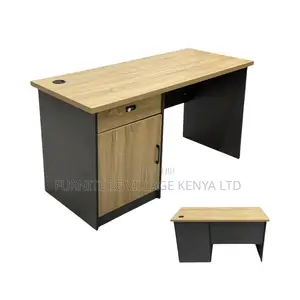 Office Desk; 1.2 Meter Executive Office Desk With Cupboard Storage