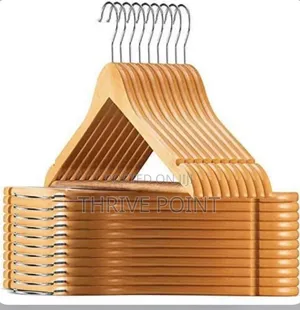 10pcs Wooden Clothes Hangers