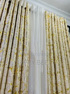 3 PCS Ready Made Curtain