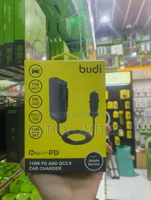 Budi 118w Car Charger