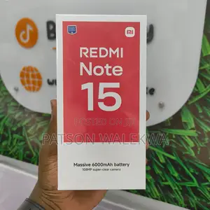 New Xiaomi Redmi Note 15 128 GB Black