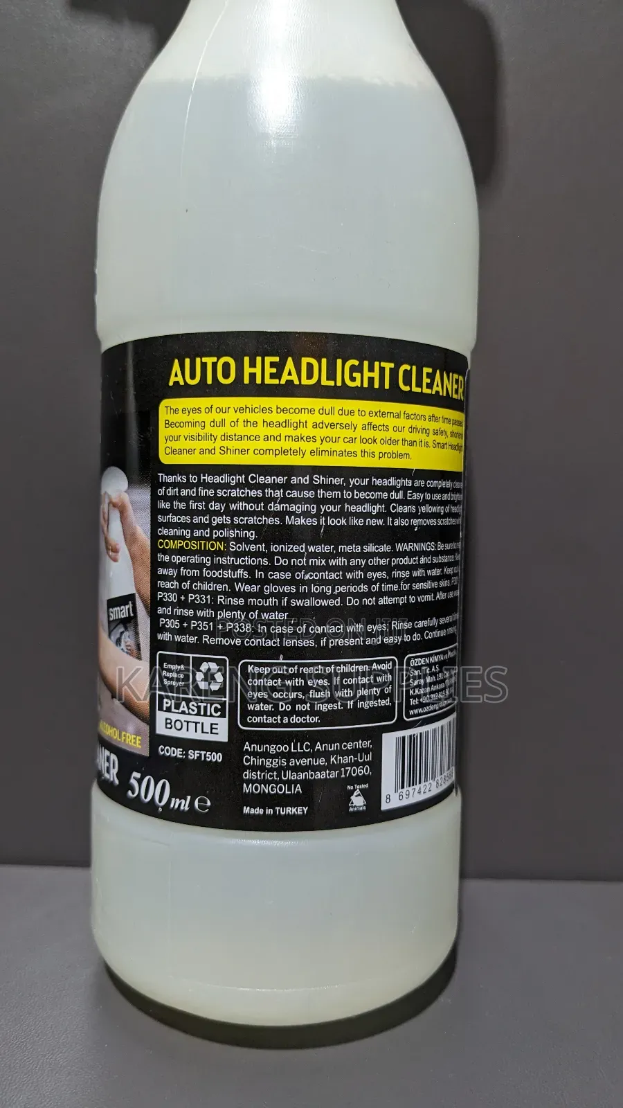 Auto Headlight Cleaner