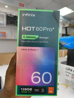New Infinix Hot 60 Pro+ 128 GB Black
