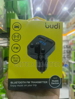 Budi 18w Bluetooth Fm Transmitter