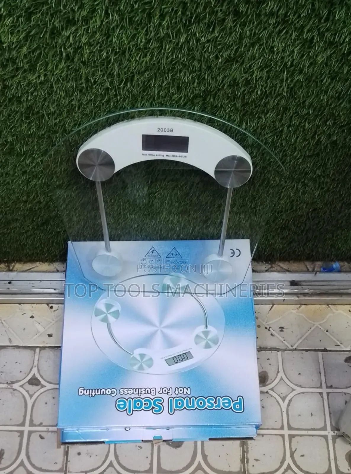 Clear Bathroom Scale