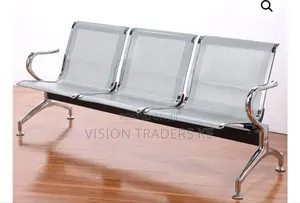3-Link Non-Padded Waiting Bench