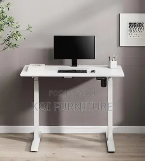 Office Desk; 1.4m Modular Advanced Crafted Adjustable Electric Desk