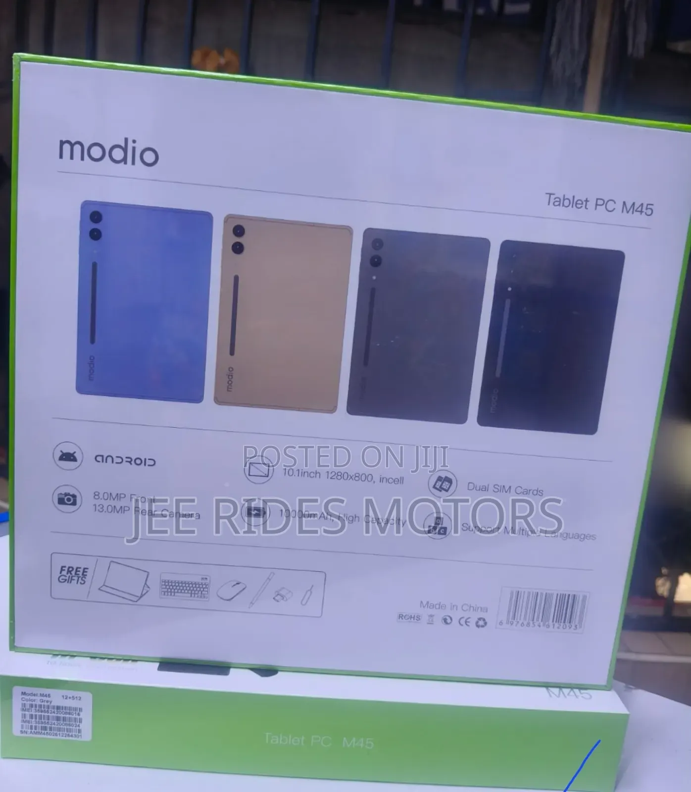 New Modio M45 512 GB Blue