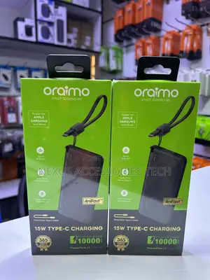 Oraimo Powerflow L1 10000mah Power Bank Opb-1103 Fast Charging