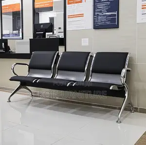 Office Bench; Comfortable Three Seaters Office Reception Stable Bench