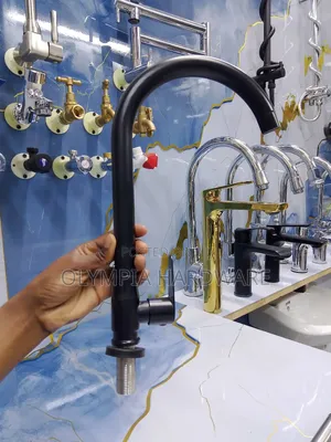 Flamingo Kitchen Tap (Black