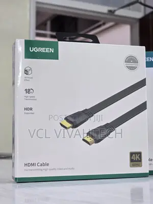 Ugreen Ed015 Hdmi Flat Cable Male to Male 3m