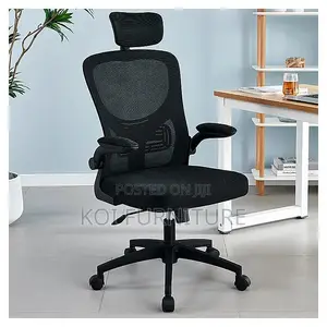 Office Chairs; Ergonomic High Bacrest Executive Modern Seivel Seat