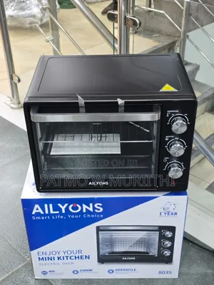 Ailyons Electric Oven 40l With Grill and Rotisserie|Baking Oven 40l