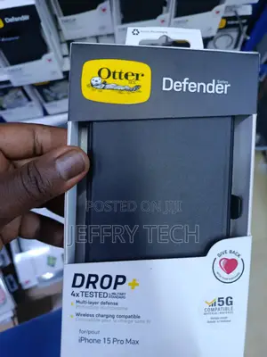 Alibu Otterbox iPhone 15 Pro Max Defender Series Case With Holster