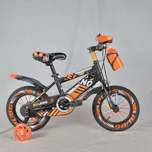 Junior Ride 12” Beijing Normal Bike – Black Orange